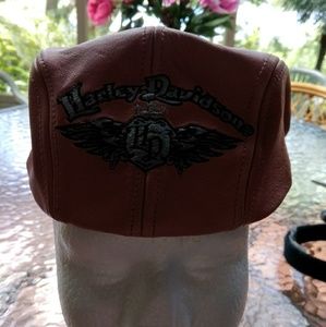 Pink harley davidson page boy